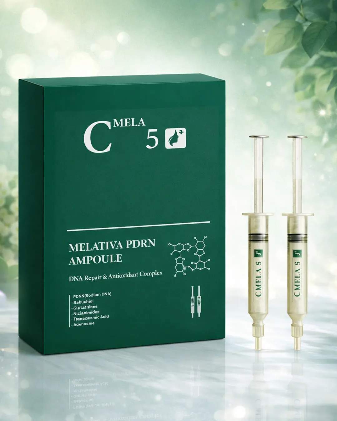 MELA C5+ Melativa PDRN Ampoule DNA Repair, Brightening 