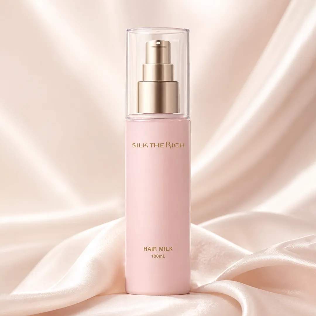 Silk The Rich Pink Hair Milk Nourishing Treatment for Shiny Hair