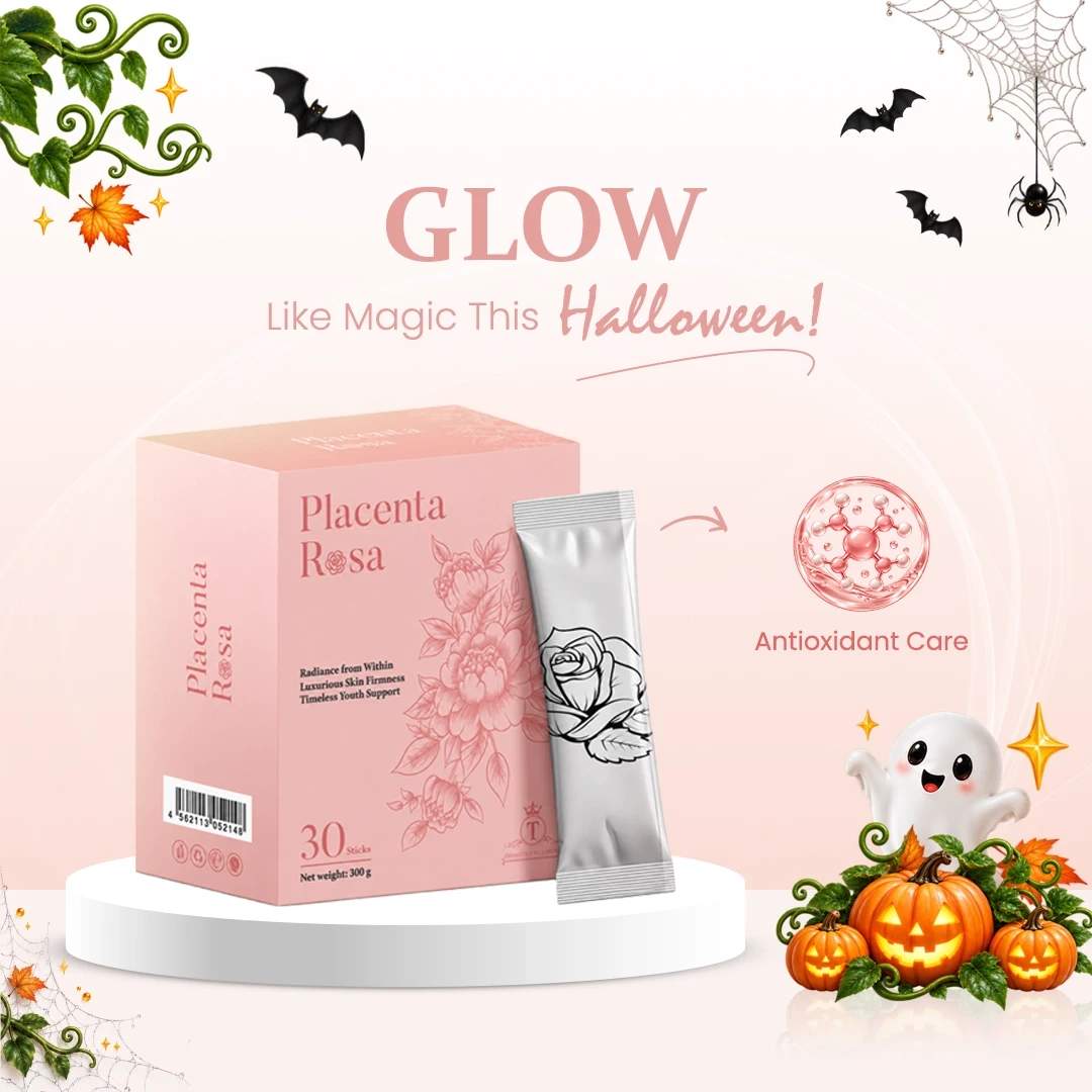 Placenta Rosa Powerful Anti-Aging Collagen Skin Renewal