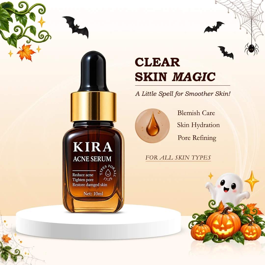 Kira Acne Serum Reduce Acne, Tighten Pores Restore Damaged Skin
