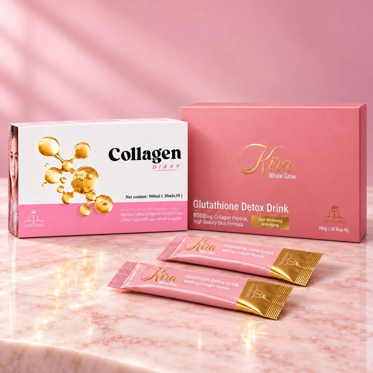 Glow Within Collagen & Glutathione Beauty Bundle package photo