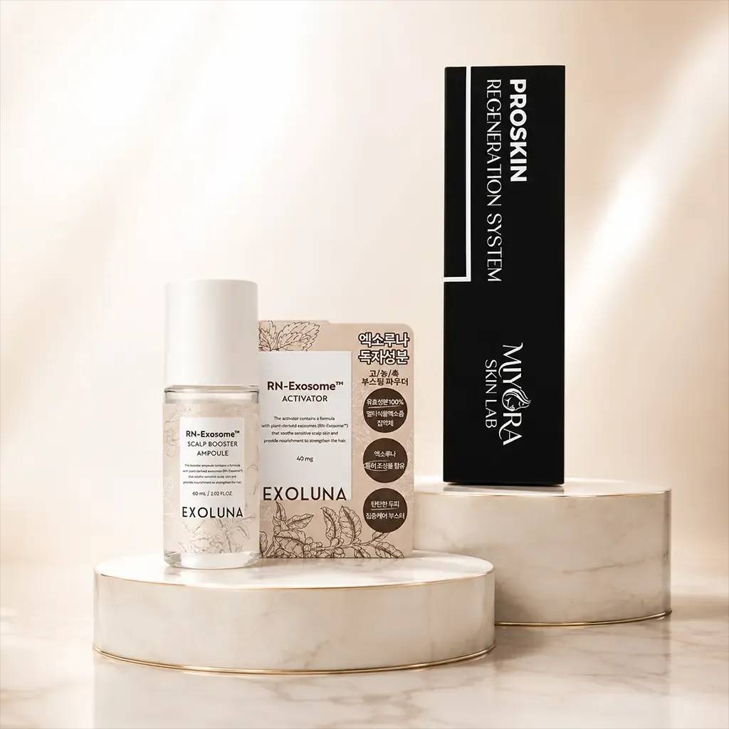 Exosome Scalp Booster Ampoule with Derma Microneedle 