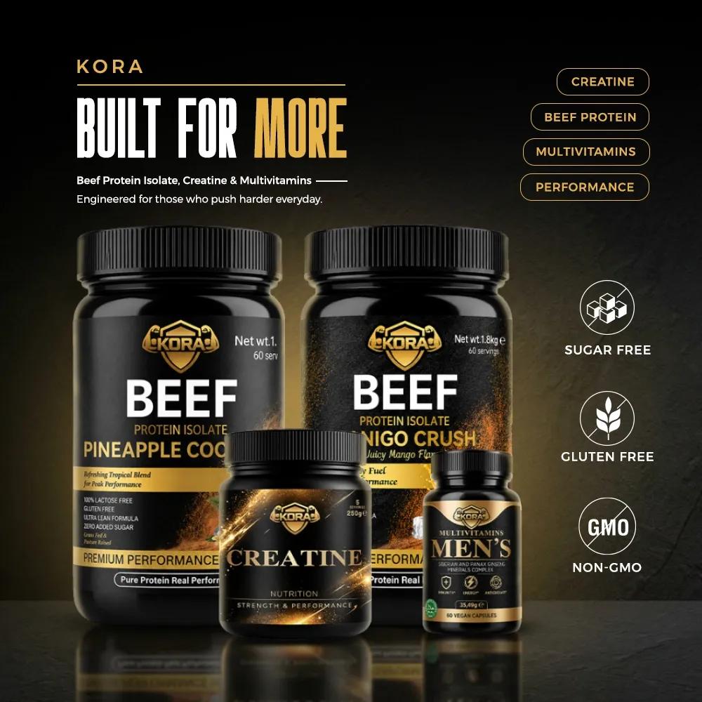 KORA Beef Protein Isolate Mango Crush