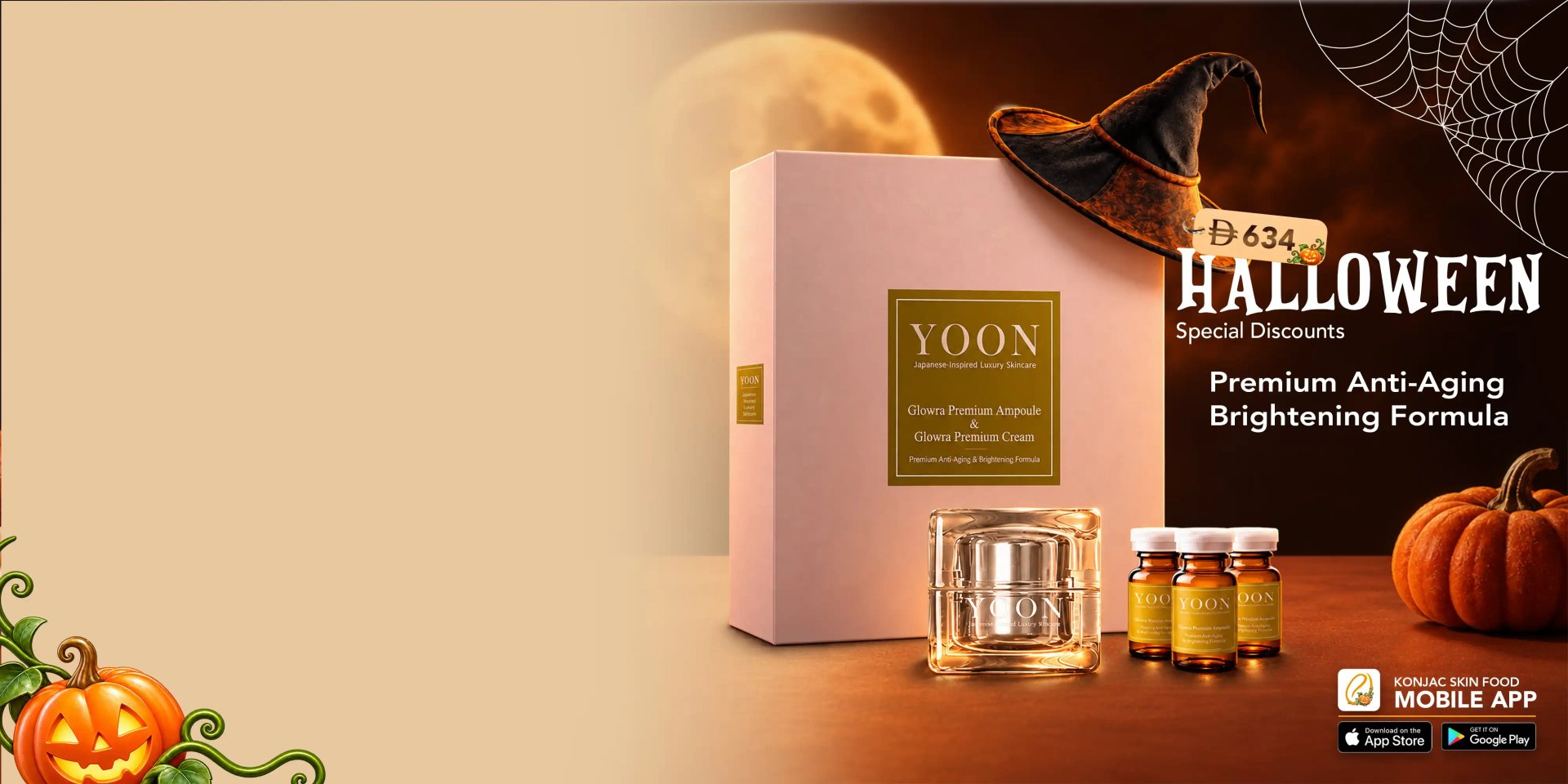 YOON Glowra Premium Skincare set